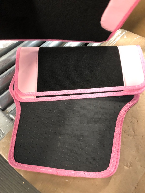 Photo 2 of BDK Pink Carpet Car Floor Mats – 