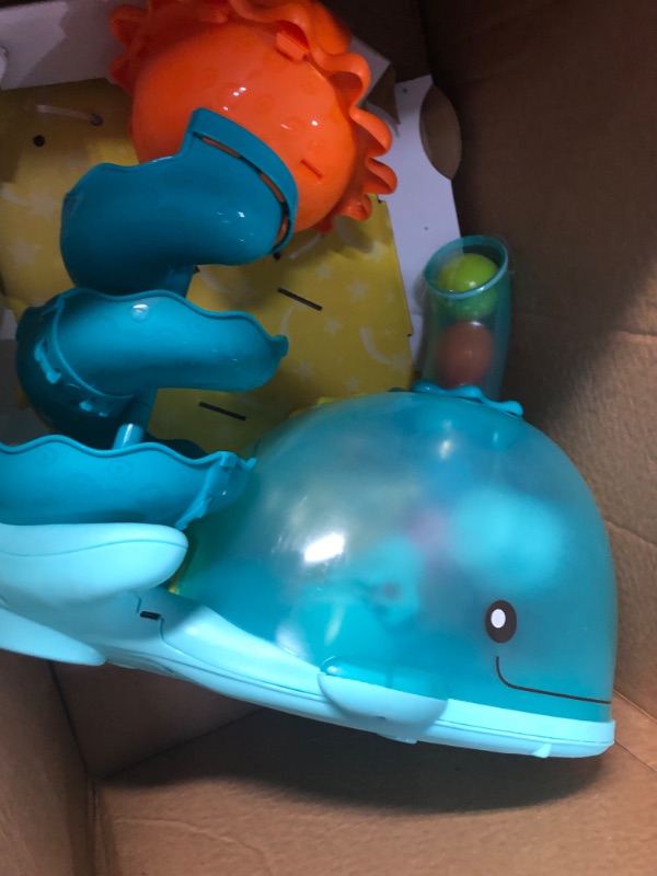 Photo 4 of B. toys- B. play- Musical Whale Ball Popper with Lights