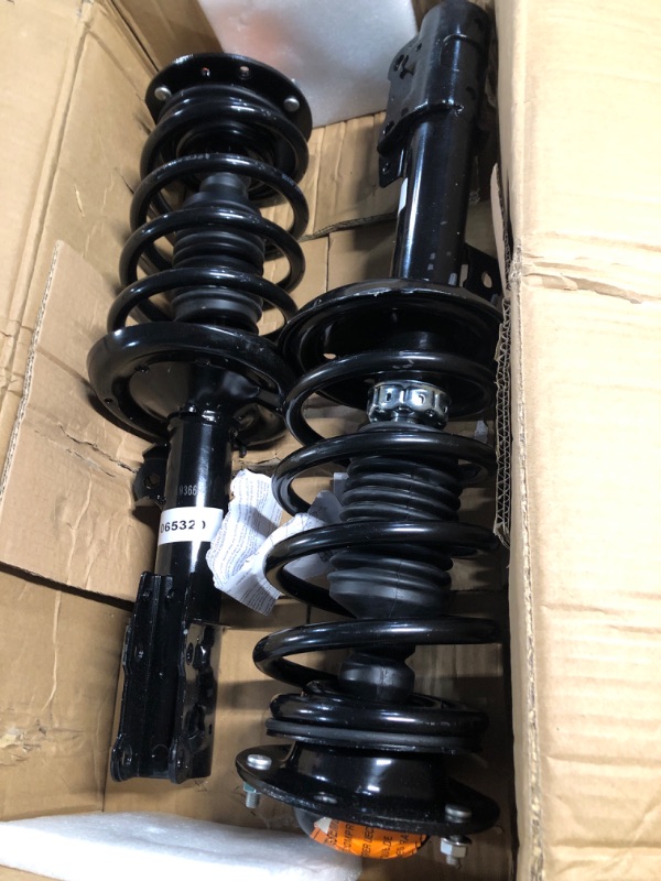 Photo 2 of ECCPP Complete Struts, Front and Rear Strut and Spring Assembly Shock Absorber for Volkswagen Beetle/Eos/Golf/GTI/Jetta/Passat/Rabbit (Front Pair)