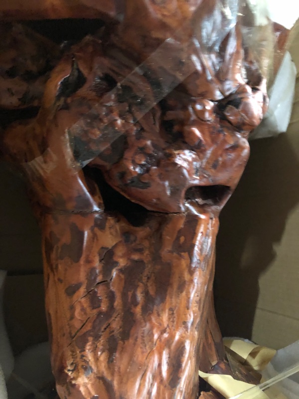 Photo 1 of Rustic Azalea Tree Stump/Root End Table |Unique Wood Root Log Side Table |Reclaimed Primitive Tree Trunk Corner Accent Table |Round Natural Live Edge Coffee Table |Log Cabin Home Decor Furniture