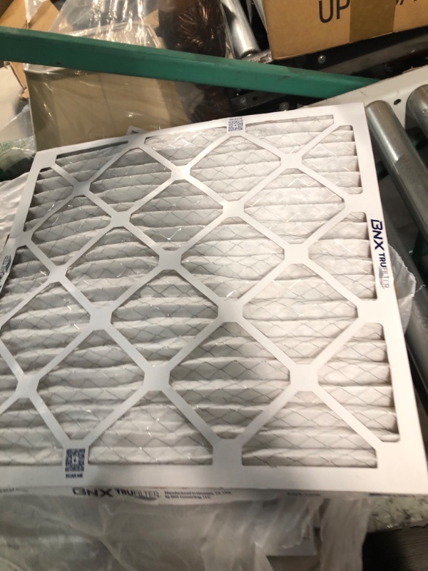 Photo 2 of Aerostar 20x20x1 MERV 8 Pleated Air Filter, AC Furnace Air Filter, 4 Pack (Actual Size: 19 3/4"x19 3/4"x3/4") 20x20x1 Air Filter 20x20x1