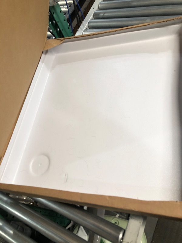 Photo 2 of ICON 00463 Shower Pan SP200-24" x 23" x 10", Polar White