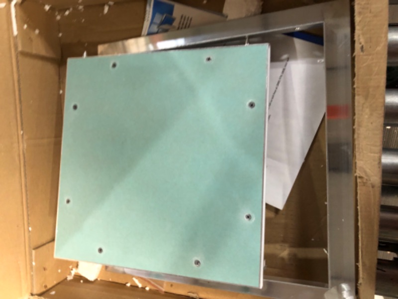 Photo 3 of  Plasterboard Access Panels 6 x 6 inches Aluminium Frame Inspection Hatch Revision Secret