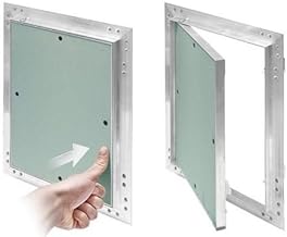 Photo 4 of  Plasterboard Access Panels 6 x 6 inches Aluminium Frame Inspection Hatch Revision Secret