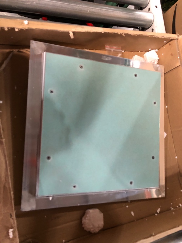 Photo 1 of  Plasterboard Access Panels 6 x 6 inches Aluminium Frame Inspection Hatch Revision Secret