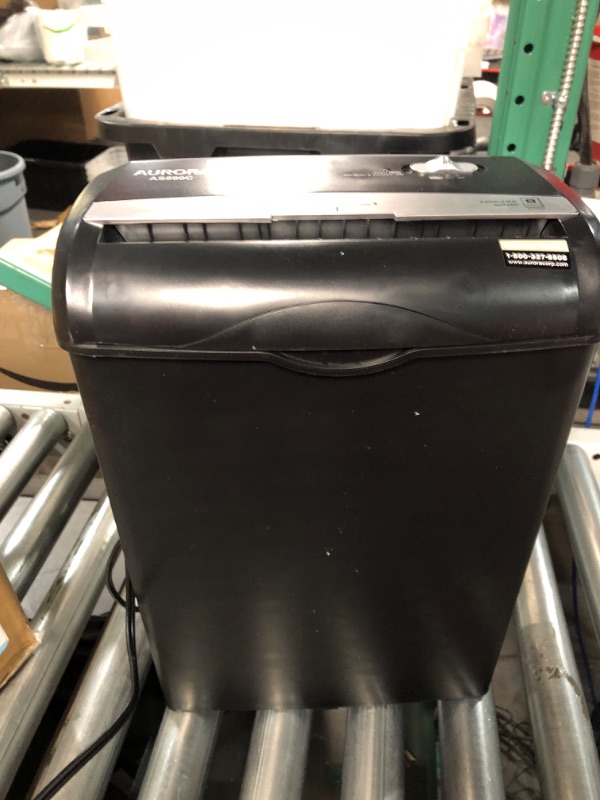 Photo 1 of Aurora AS890C 8-Sheet Cross-Cut Paper/Credit Card Shredder