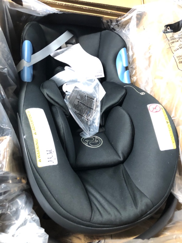 Photo 3 of Cybex Aton G Swivel - Moon Black