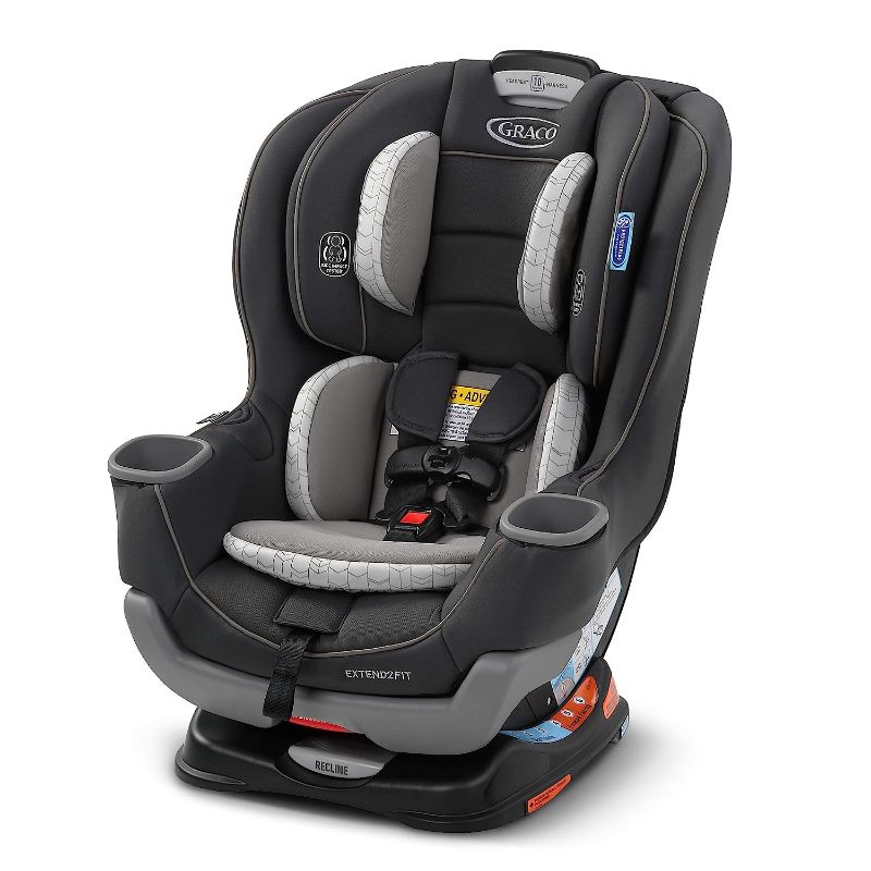 Photo 1 of Graco Extend2Fit Convertible Car Seat, Gotham