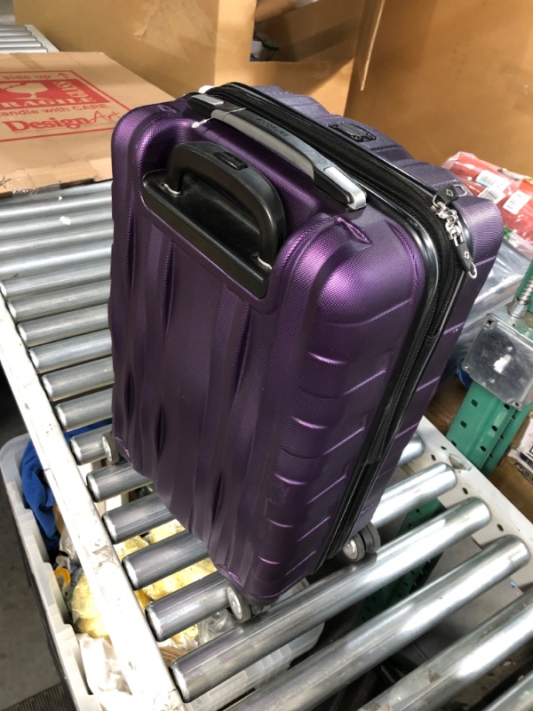 Photo 2 of **NONREFUNDABLE**FOR PARTS OR REPAIR**SEE NOTES**
Samsonite Winfield 2 Hardside Expandable Luggage with Spinner Wheels, Carry-On 20-Inch, Purple Carry-On 20-Inch Purple