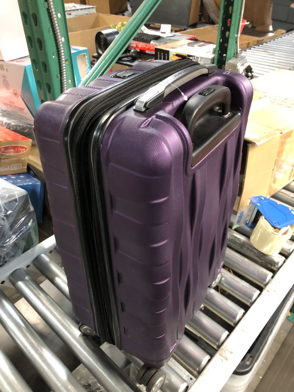 Photo 3 of **NONREFUNDABLE**FOR PARTS OR REPAIR**SEE NOTES**
Samsonite Winfield 2 Hardside Expandable Luggage with Spinner Wheels, Carry-On 20-Inch, Purple Carry-On 20-Inch Purple