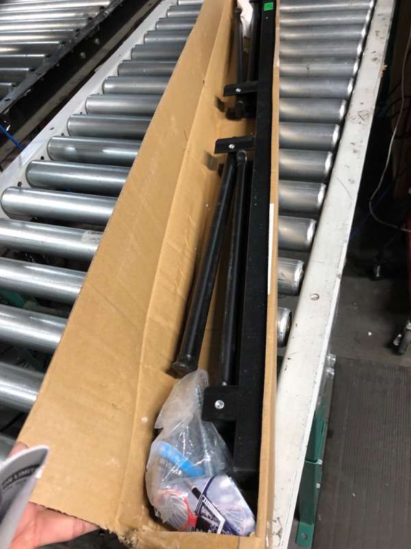 Photo 1 of Lifetime 80719 Wall Mounted Chair Rack, Black