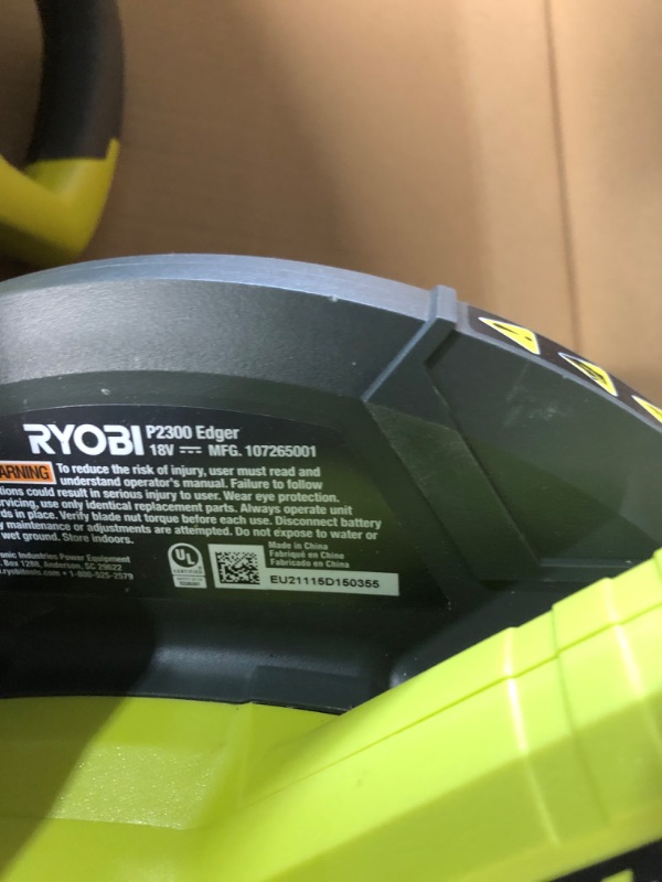 Photo 1 of 18-Volt Lithium-Ion Cordless String Trimmer/Edger - 4.0 Ah Battery and Charger Included