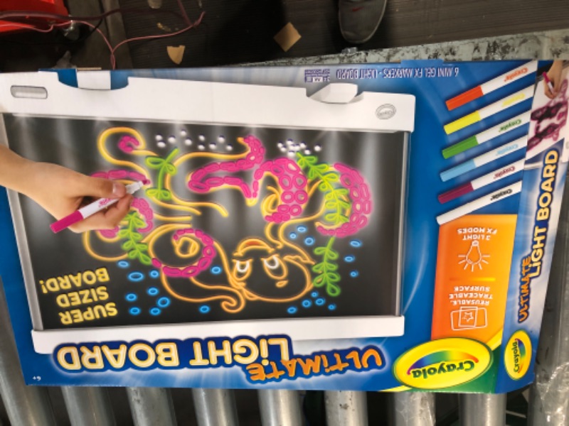 Photo 2 of Crayola Ultimate Light Board for Drawing & Coloring, Kids Light Up Toys and Gifts, 