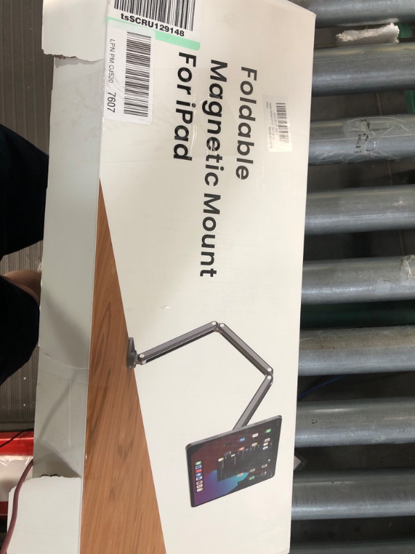 Photo 3 of KU XIU Magnetic iPad Pro 11 Stand, Foldable Arm Tablet Holder for Working and Drawing,