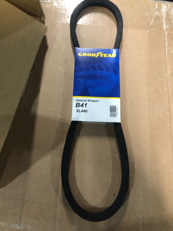 Photo 3 of Goodyear Belts B41 Classic Wrapped Industrial V-Belt, 44" Outside Circumference B41/5L440