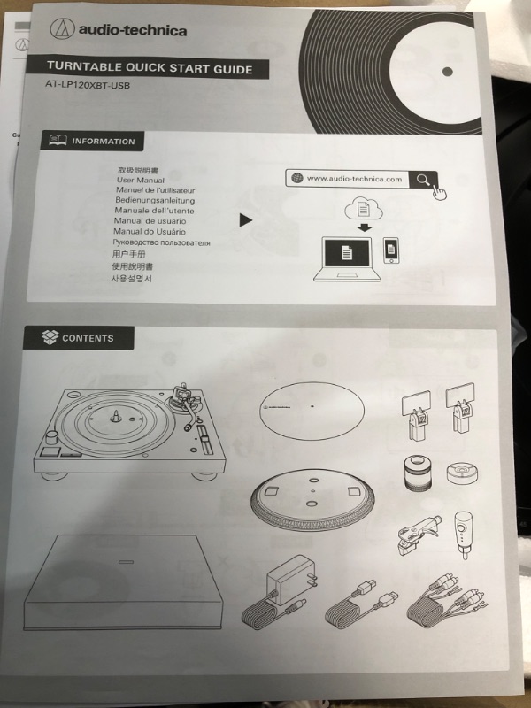 Photo 4 of Audio-Technica AT-LP120XBT-USB-BK Wireless Direct-Drive Turntable, Black