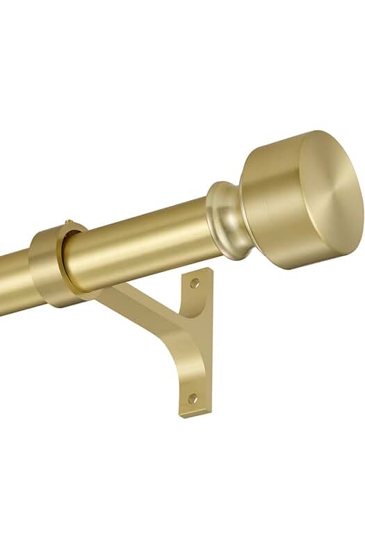 Photo 1 of Brass Curtain Rods for Window 48 to 84 Inch