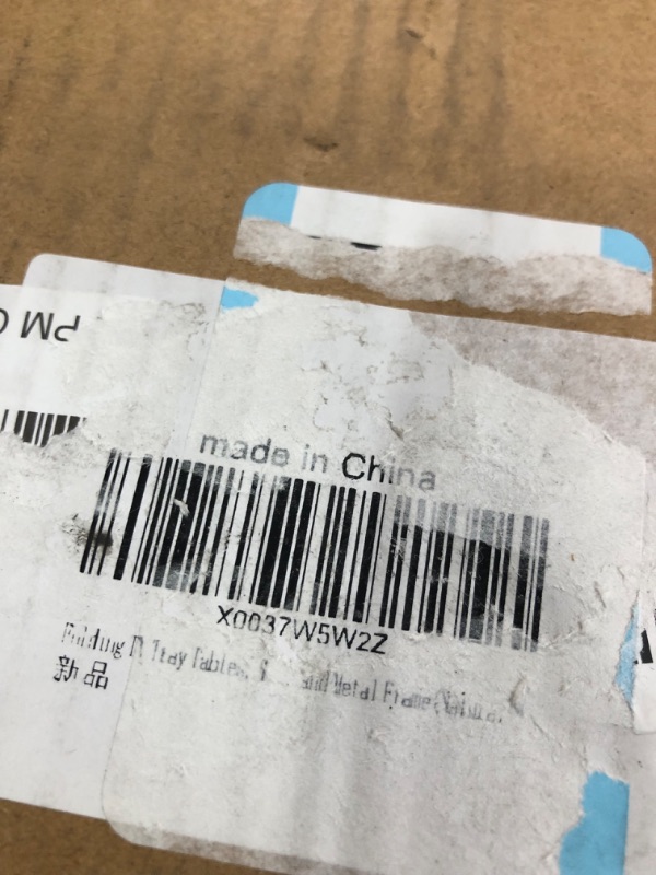 Photo 1 of HOOBRO Folding TV Tray Table