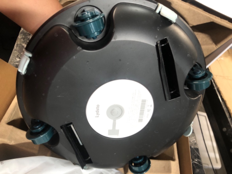 Photo 3 of * used * see all images *
Lydsto Cordless Robotic Pool Cleaner - Pool Vacuum for Above Ground Pools, Built-in Water Sensor Technology 