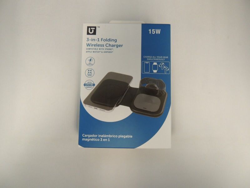 Photo 1 of Utilitech 3-in-1 Folding Wireless Charger Stand Multifunctional(42064-ELE-K)
