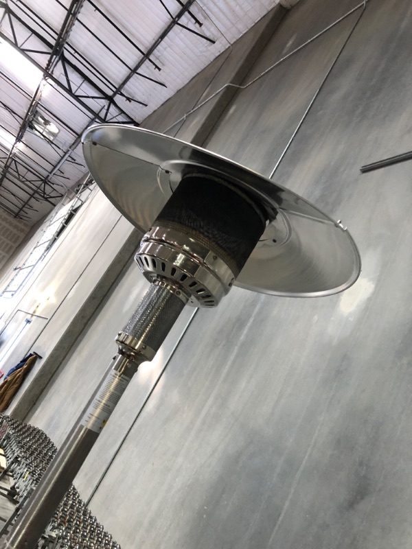 Photo 1 of ***USED - BURNT - UNABLE TO TEST - NO PACKAGING - SEE COMMENTS***
Outdoor Heater, Large, Fuel Powered, Silver