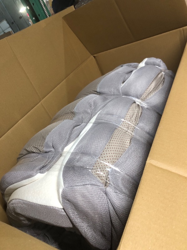Photo 1 of (READ NOTES) Lazyzizi 4 Inch Memory Foam Folding Mattress with Carry Bag, Portable Tri-fold Mattress with Breathable & Washable Bamboo Fiber Fabric Cover, Floor Mattress Guest Bed for Camping, Road Trip, Twin