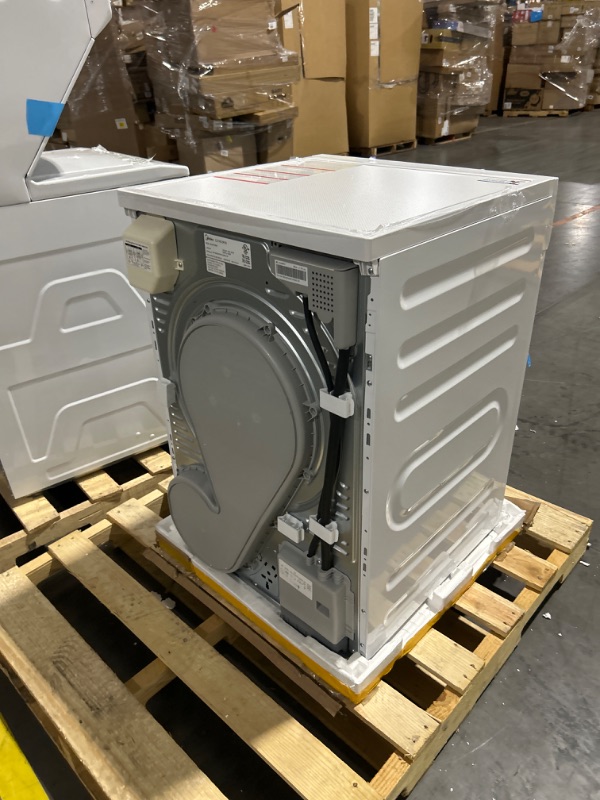 Photo 1 of Midea 4.4-cu ft Stackable Ventless Electric Dryer (White) ENERGY STAR