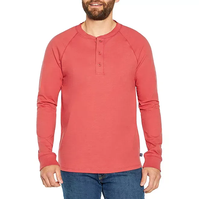 Photo 1 of Gap Men's Long Sleeve Henley LARGE
