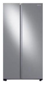 Photo 1 of Samsung 28-cu ft Smart Side-by-Side Refrigerator with Ice Maker (Fingerprint Resistant Stainless Steel)
