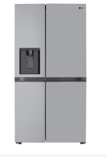 Photo 1 of LG 27.6-cu ft Side-by-Side Refrigerator with Ice Maker (Printproof Stainless Steel)
