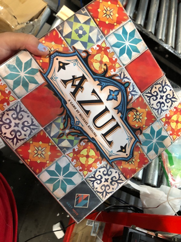 Photo 1 of Azul-Board Game Strategy-Board Game Mosaic-Tile Placement Game Family-Board Game for Adults and Kids Ages 8 and up 2 to 4 Players