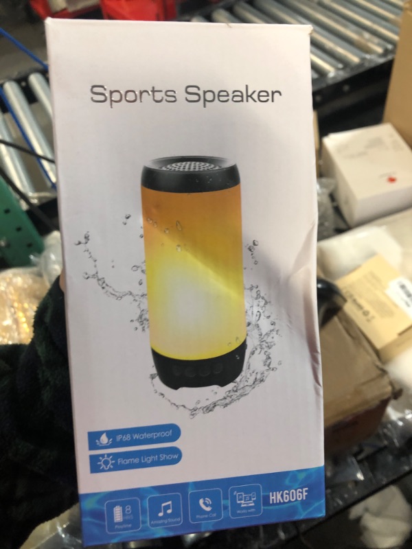 Photo 2 of Portable Bluetooth Speakers, IPX7 Waterproof Speaker Bluetooth Wireless, 20W Loud Stereo Sound, 24H Playtime, RGB Lights, Dual Pairing, Bluetooth 5.3 Wireless Speaker for Travel Outdoor Home