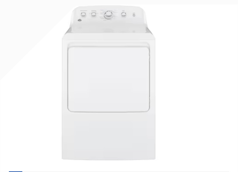 Photo 1 of GE 7.2-cu ft Electric Dryer (White)