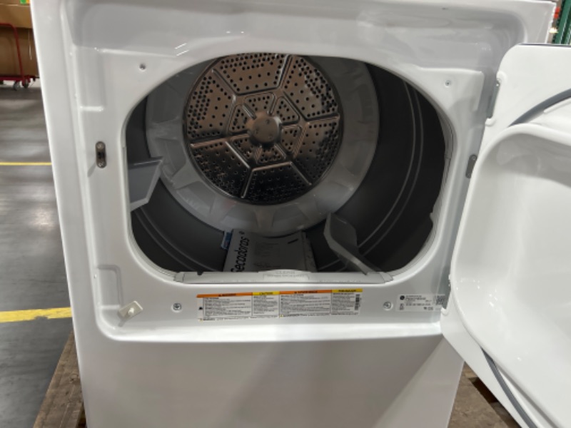 Photo 5 of GE 7.2-cu ft Electric Dryer (White)