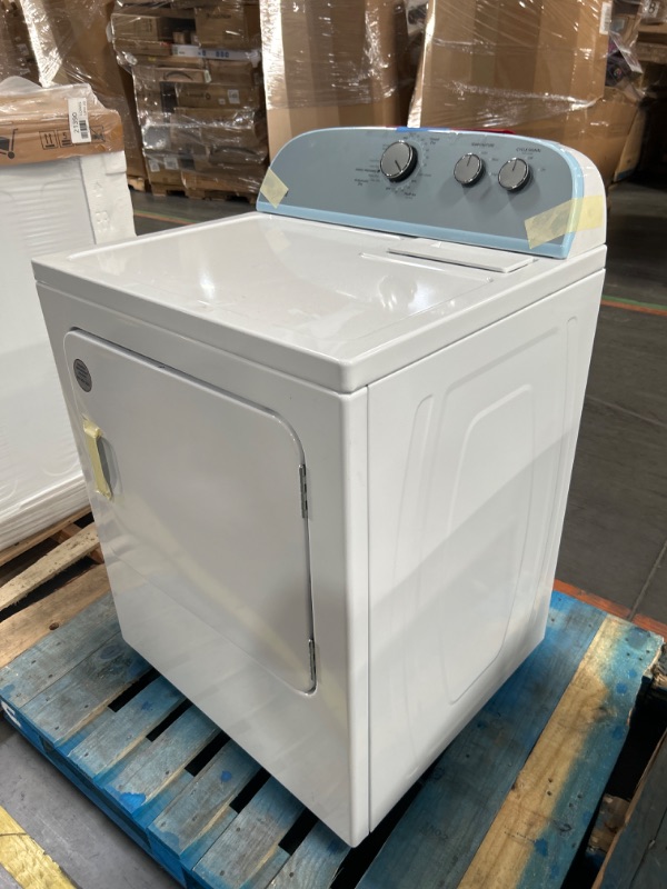 Photo 4 of Whirlpool 7-cu ft Electric Dryer (White)