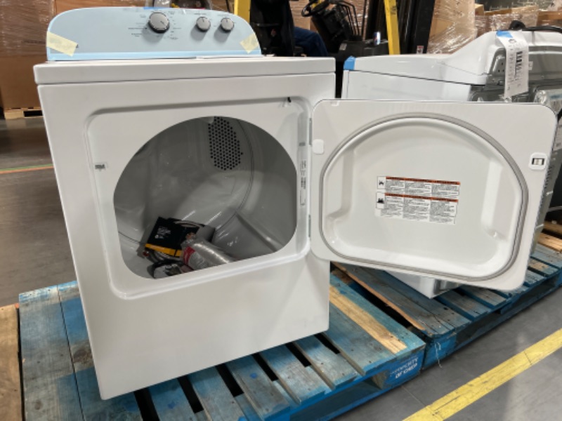 Photo 1 of Whirlpool 7-cu ft Electric Dryer (White)