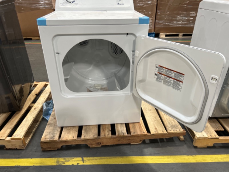 Photo 5 of Amana 6.5-cu ft Electric Dryer (White)