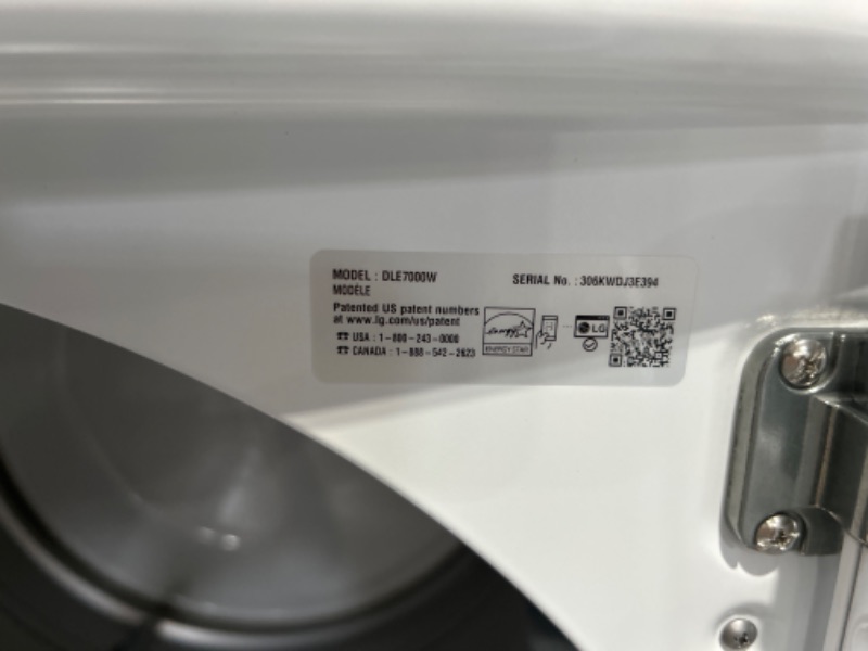 Photo 7 of Amana 6.5-cu ft Electric Dryer (White)