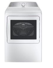 Photo 1 of LG 7.3-cu ft Electric Dryer (White) ENERGY STAR