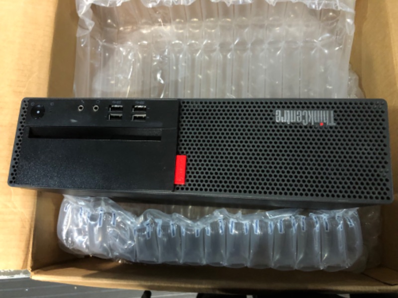 Photo 1 of Lenovo ThinkCentre M910q-Tiny, Intel Core i5-6500T 2.5 GHz, 8 GB RAM, 256 GB M.2-NVMe, Internal WiFi, Windows 10 Pro 64bit
