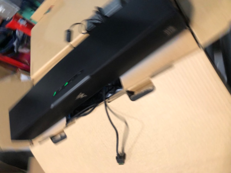 Photo 6 of *USED - SEE NOTES* Razer Leviathan V2: Multi-Driver PC Gaming Soundbar with Subwoofer - THX Spatial Audio - Compact Design - Chroma RGB - Bluetooth 5.2 - for PC, Desktop/Laptop, Smartphones, Tablets & Nintendo Switch
