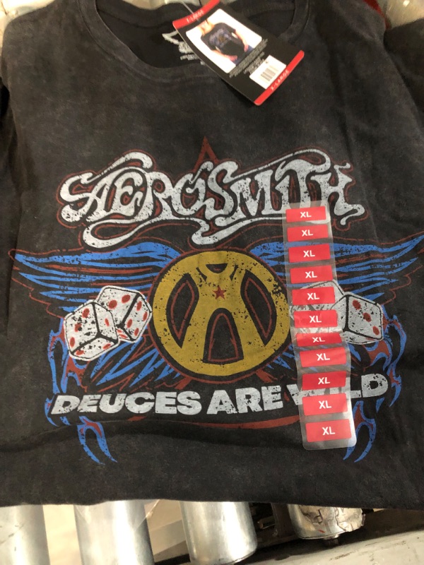 Photo 2 of Aerosmith Deuces Are Wild Tee, Size XL 