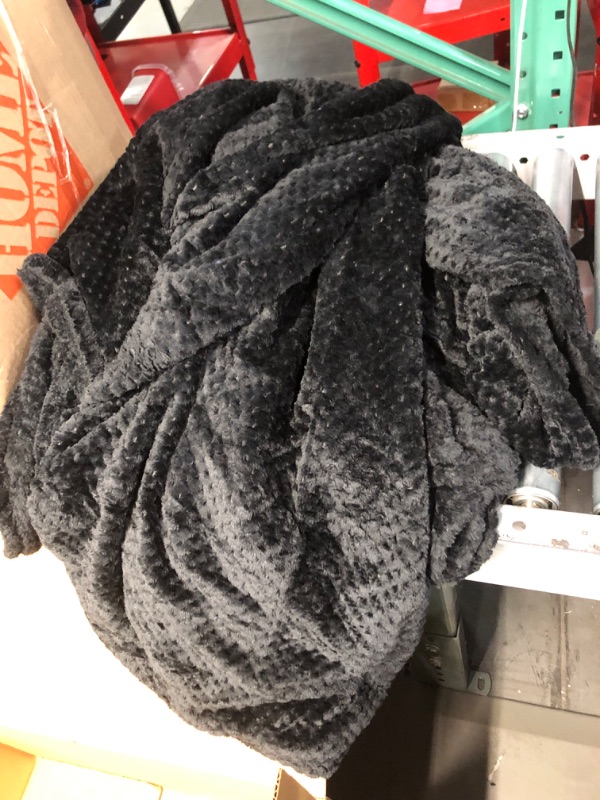 Photo 1 of *USED* Giant Black Throw Blanket