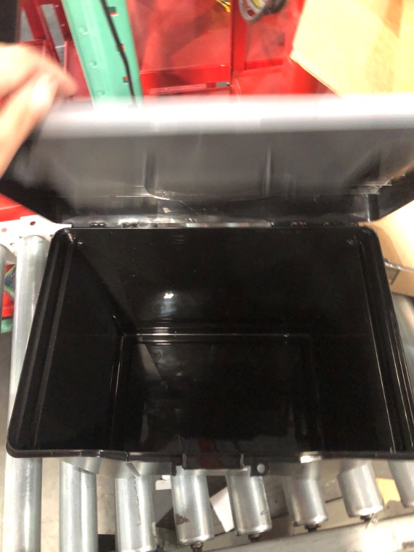 Photo 1 of * no clamp * see images *
IRIS USA Plastic Office Storage File Box, Black Single - Black w/ Handle