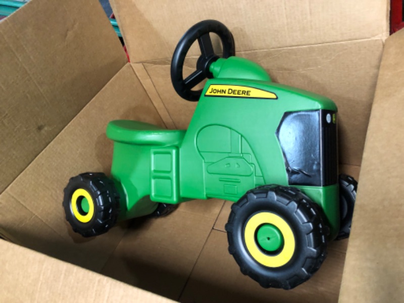 Photo 5 of *USED - LOOKS NEW* John Deere Ride On Toys Sit 'N Scoot Activity Tractor for Kids Aged 18 Months to 3 Years, Green