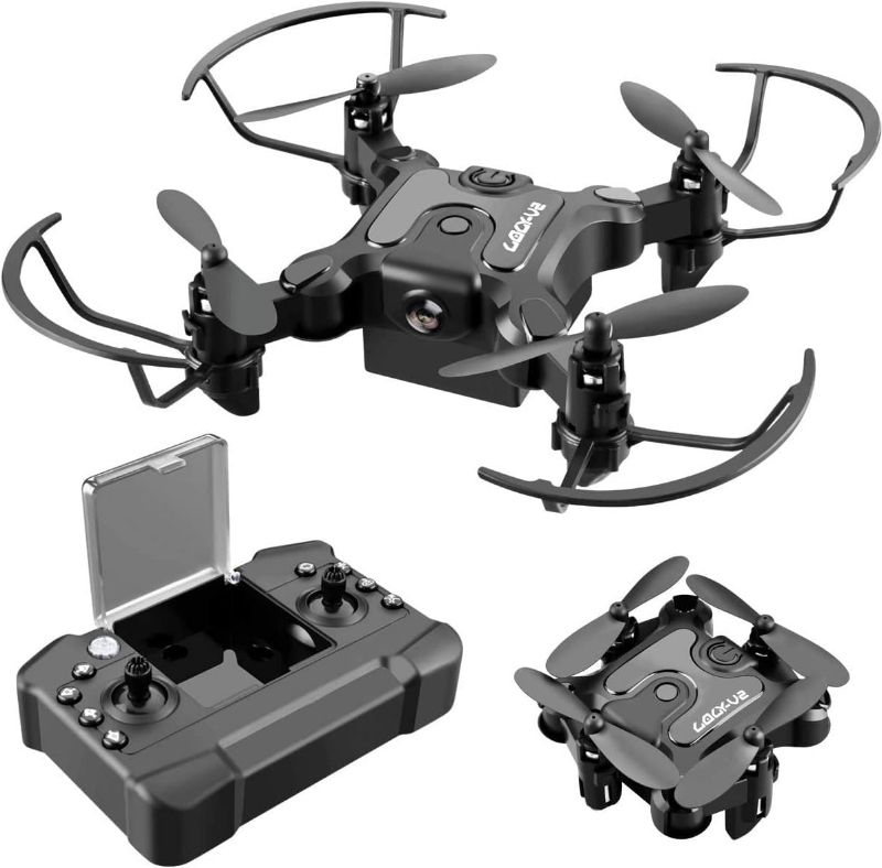 Photo 1 of *USED - SEE NOTES* Foldable Mini Drone for Kids Toys,V2 Nano Pocket RC Quadcopter for Beginners Gift,with 3 Batteries,Altitude Hold, Headless Mode,3D Flips, One Key Return,3 Speed Modes,Easy Fly
