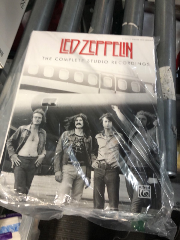 Photo 2 of *USED* Led Zeppelin -- The Complete Studio Recordings: Authentic Guitar TAB, Hardcover Book (Guitar Songbook)