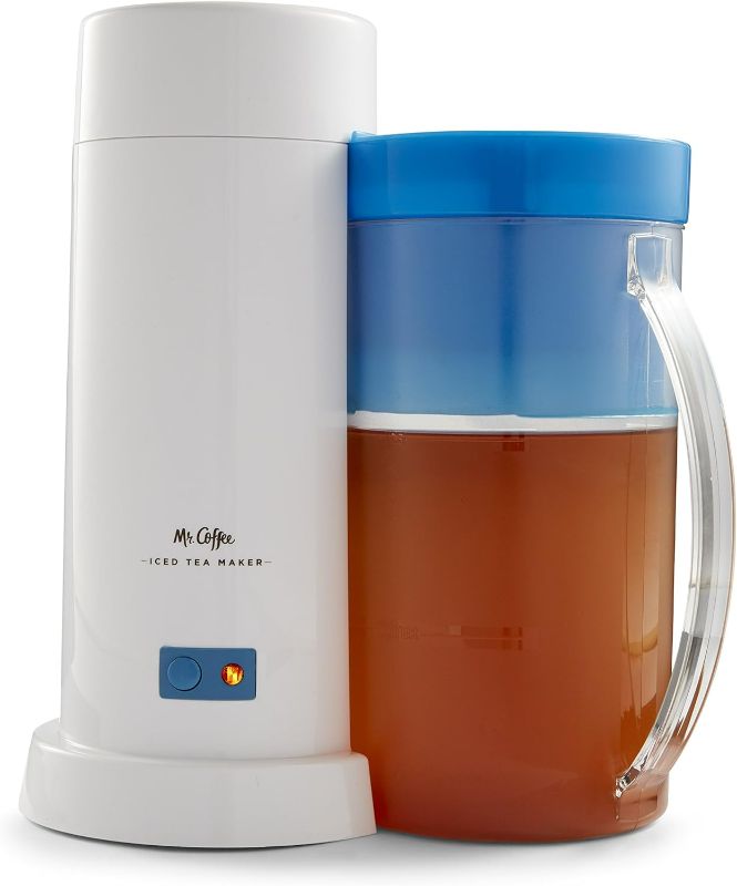 Photo 1 of *USED - SEE NOTES* Mr. Coffee TM75 Iced Tea Maker, 1 EA, Blue, TM1RB
