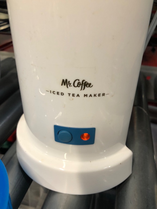 Photo 2 of *USED - SEE NOTES* Mr. Coffee TM75 Iced Tea Maker, 1 EA, Blue, TM1RB
