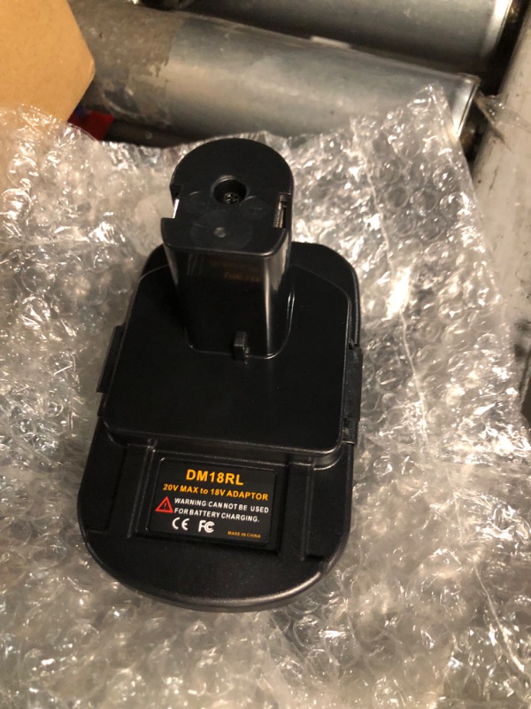 Photo 1 of Devrig Battery Adapter for Ryobi 18V Cordless Tools, Convert DeWalt 20V MAX XR Lithium Ion Batteries to Ryobi 18v Battery with 5V 2.1A MAX USB Charge Port-US Stock